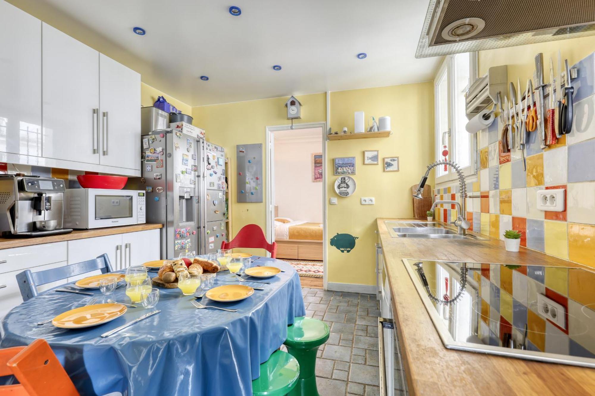 Appartement Large Duplex Flat In A Courtyard - Trendy 10 Parijs